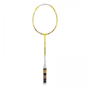 Żółto-biała Rakieta badmintonowa Apacs Z Power 800 RP+ (5U)
