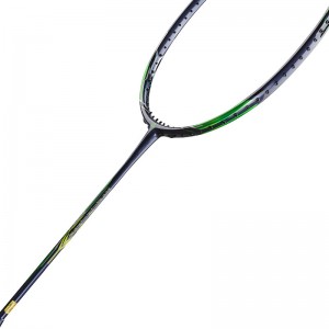 Czarno-zielona rakieta badmintonowa Duplex 68