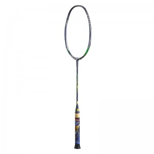 Czarno-zielona rakieta badmintonowa Duplex 68