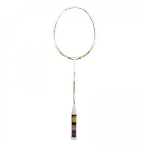 Biało-złota Rakieta badmintonowa Apacs Z-Power 800 RP+ (4U)