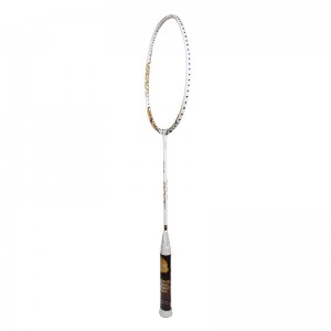Biało-złota Rakieta badmintonowa Apacs Z-Power 800 RP+ (4U)